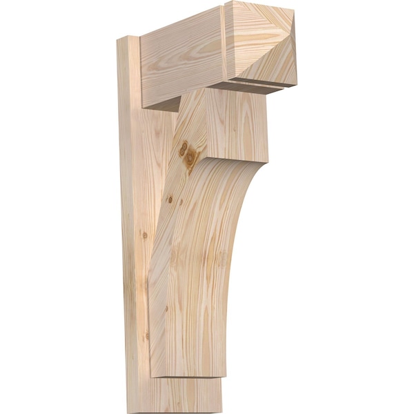 Ekena Millwork Westlake Arts & Crafts Smooth Outlooker, Douglas Fir, 7 1/2"W x 16"D x 28"H OUT08X16X28WTL03SDF - main